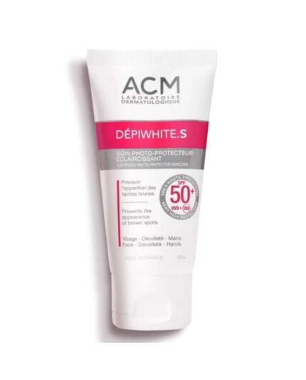 ACM DEPIWHITE S SOIN PHOTO PROTECTEUR ECLAIRCISSANT SPF50 50 ML