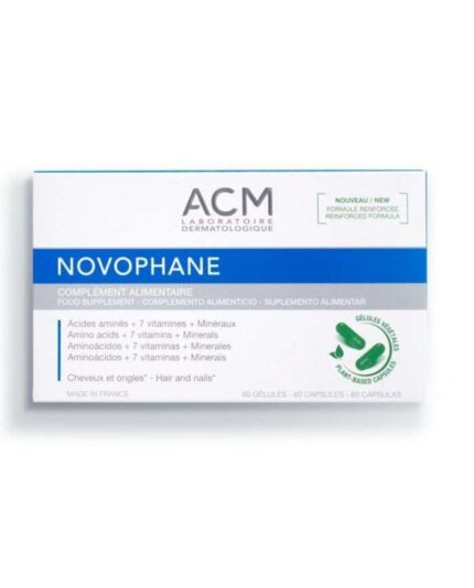 ACM NOVOPHANE ONGLES ET CHEVEUX 60 GELULES
