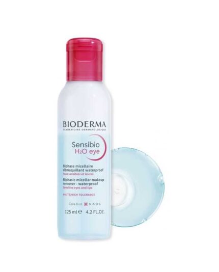 BIODERMA SENSIBIO H2O YEUX DEMAQUILLANT 125 ML