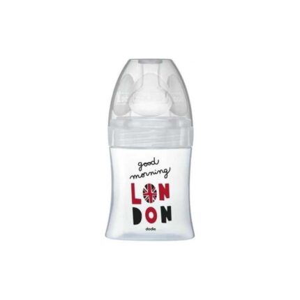 DODIE BIBERON ANTI COLIQUE VERRE TETINE PLATE 150ML LONDON