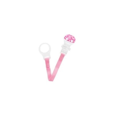 DODIE ATTACHE SUCETTE RUBAN ROSE