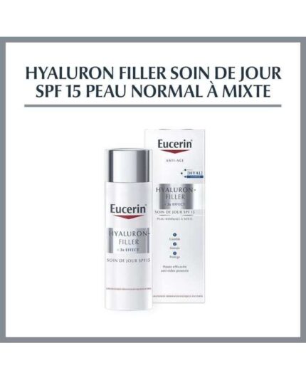 EUCERIN HYALURON-FILLER + 3x EFFECT Soin de Jour Peau Normale à Mixte SPF 15