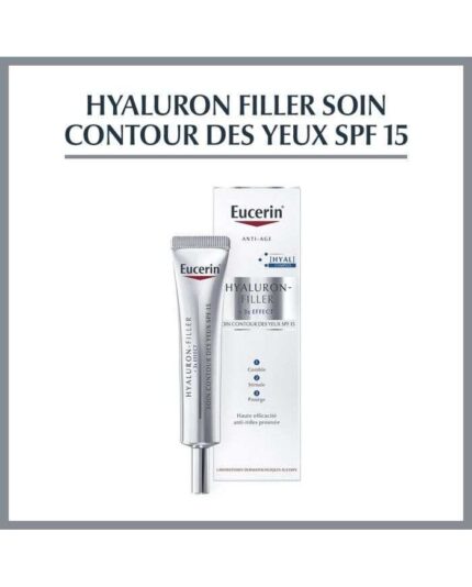 EUCERIN HYALURON FILLER*3 EFFECT SOIN CONTOUR DES YEUX SPF15 15 ML