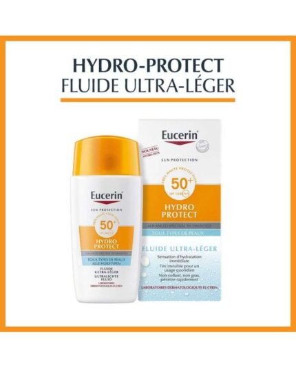 EUCERIN HYDRO PROTECT FLUIDE ULTRA LEGERSPF 50+ TOUS TYPES DE PEAUX