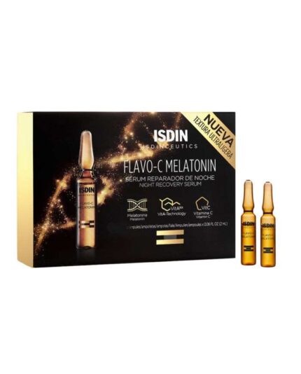 ISDIN FLAVO C MELATONIN SERUM REPARATEUR NUIT 10 AMPOULES