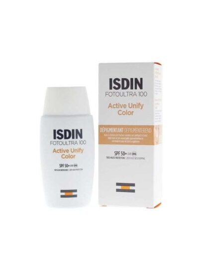 ISDIN FOTO ULTRA 100 ISDIN ACTIVE UNIFY COLOR FUSION FLUID SPF50+ 50 ML