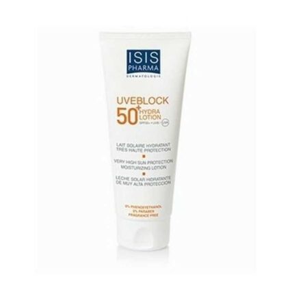 ISISPHARMA UVEBLOCK 50+HYDRA LOTION TRES HAUTE PROTECTION SOLAIRE LOTION HYDRATANTE SPF 50+