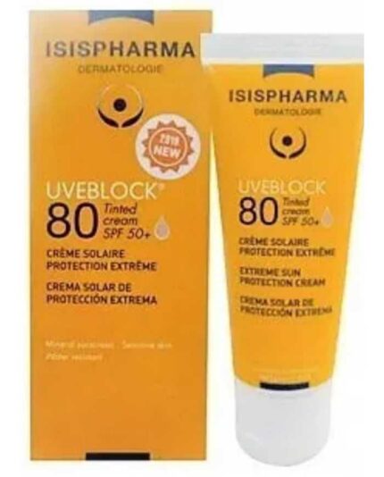 ISISPHARMA UVEBLOCK 80 CREME TEINTEE