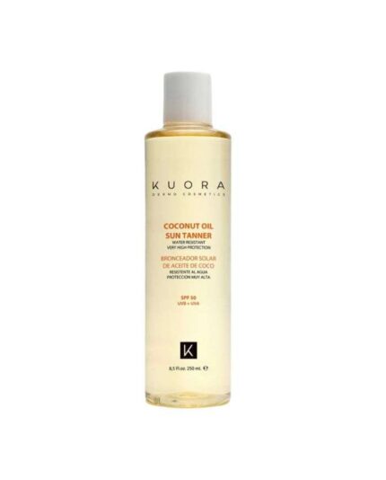 KUORA COCONUT OIL SUN TANNER SPF50  250ML