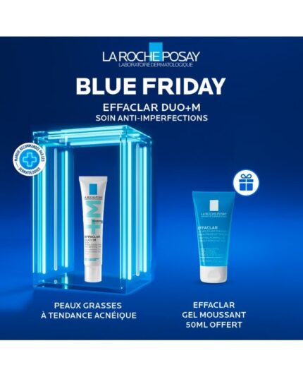 LA ROCHE POSAY OFFRE WEB EFFACLAR DUO + M 40 ML + EFFACLAR GEL MOUSSANT 50ML OFFERTS