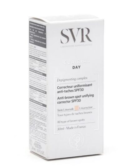SVR CLAIRIAL DAY CORRECTEUR UNIFORMISANT ANTI TACHES SPF30 30 ML
