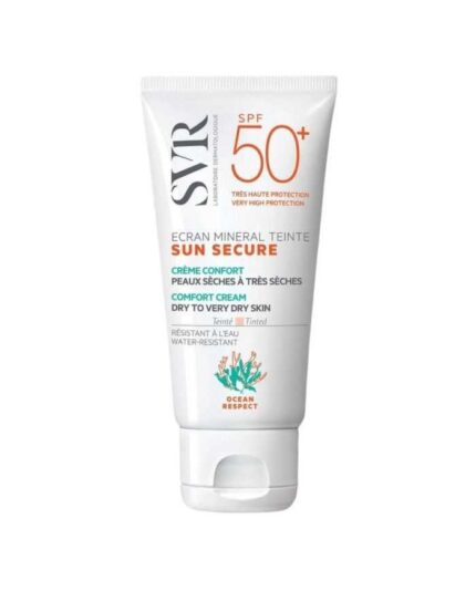 SVR SUN SECURE ECRAN MINERAL TEINTE SPF 50+ PEAUX SECHES A TRES SECHES