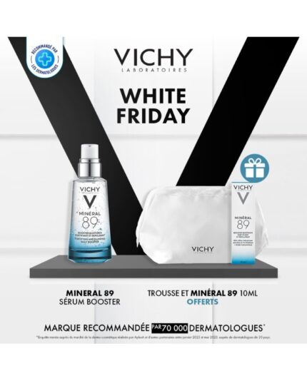 VICHY OFFRE WEB MINERAL 89 SERUM FORTIFIANT 50 ML + TROUSSE ET MINI MINERALE 89 OFFERT