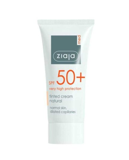 ZIAJA CREME SOLAIRE SPF 50 + TEINTE NATURELLE